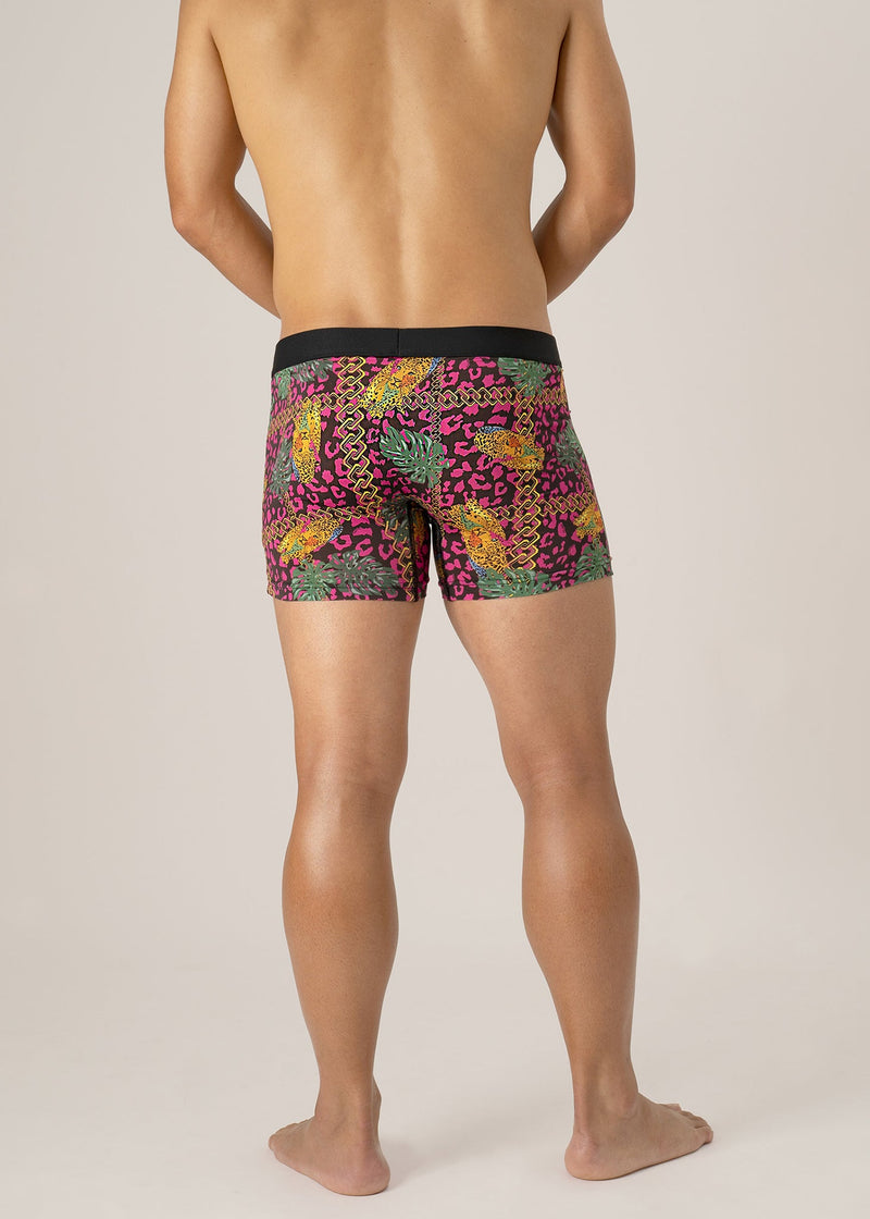 Man Modelling Underwear Back Boxerbriefs Leopard Mensunderwear Kakkoii Velarof